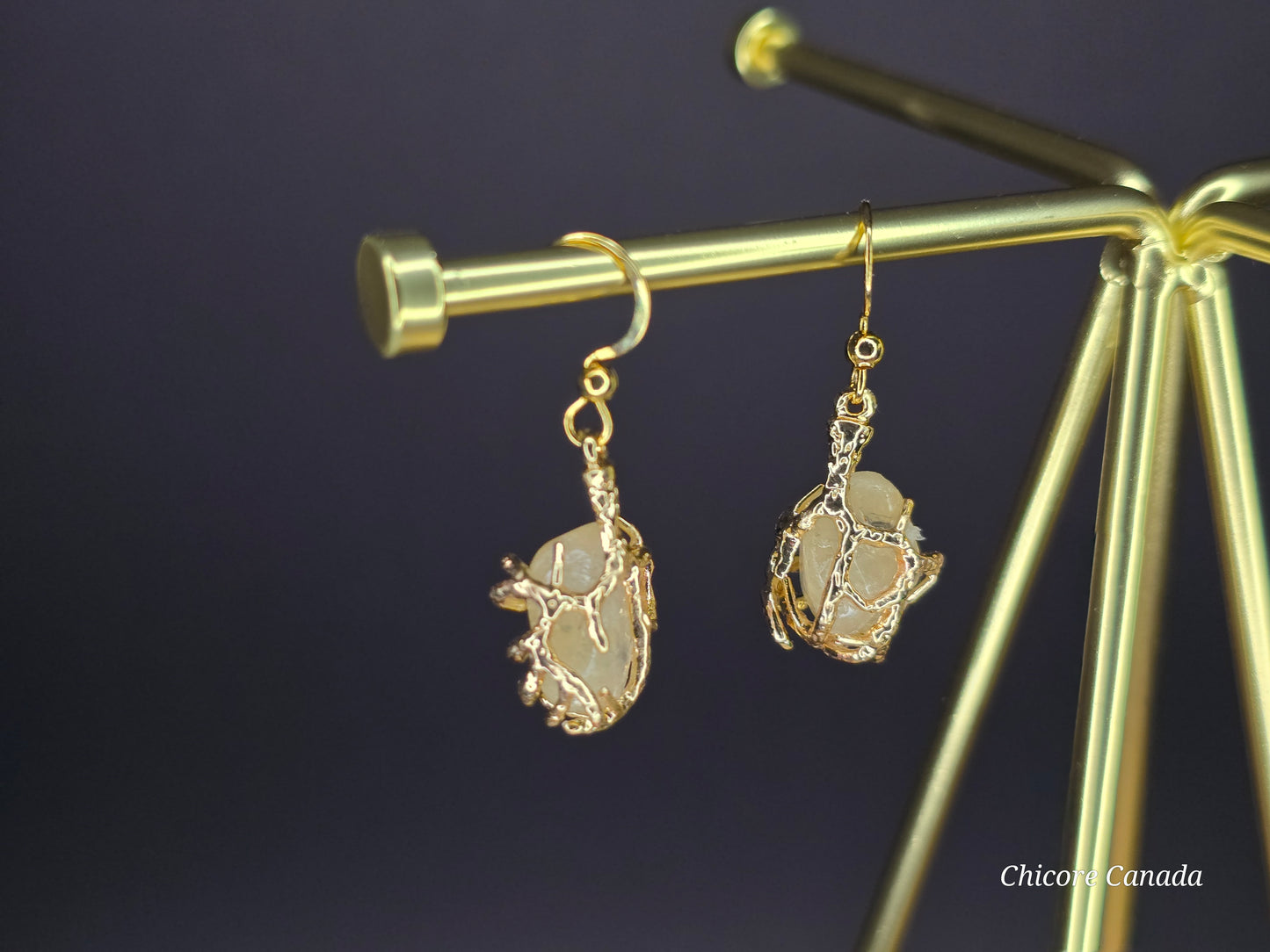 Elegant Handcrafted Citrine Earrings – Timeless Jewelry with a Refined Golden Glow