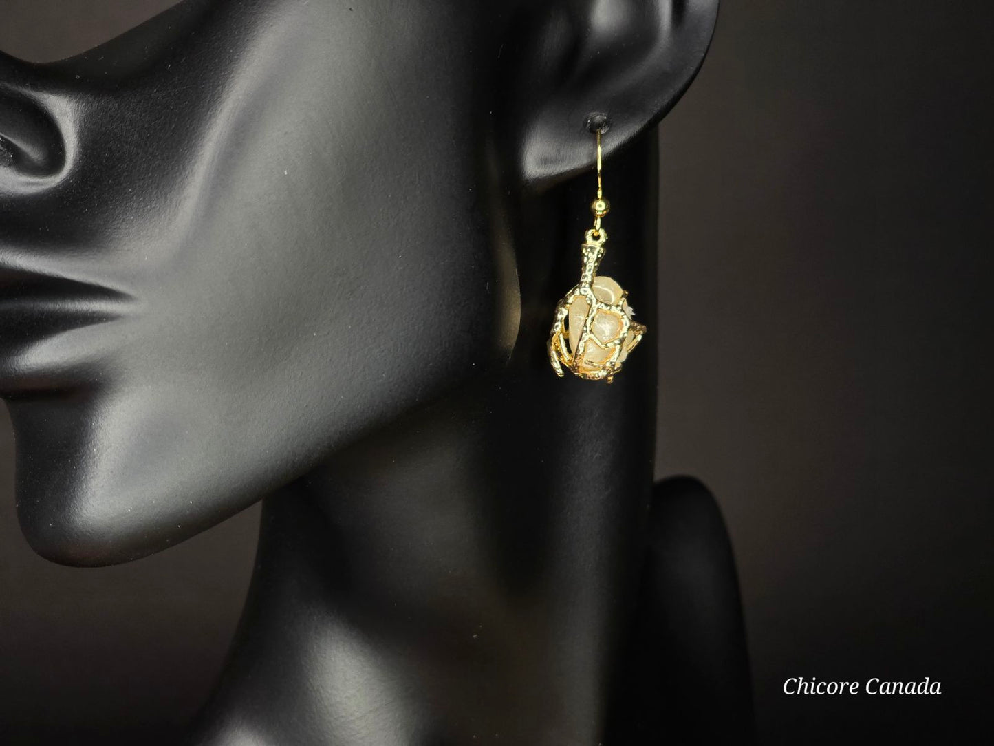 Elegant Handcrafted Citrine Earrings – Timeless Jewelry with a Refined Golden Glow