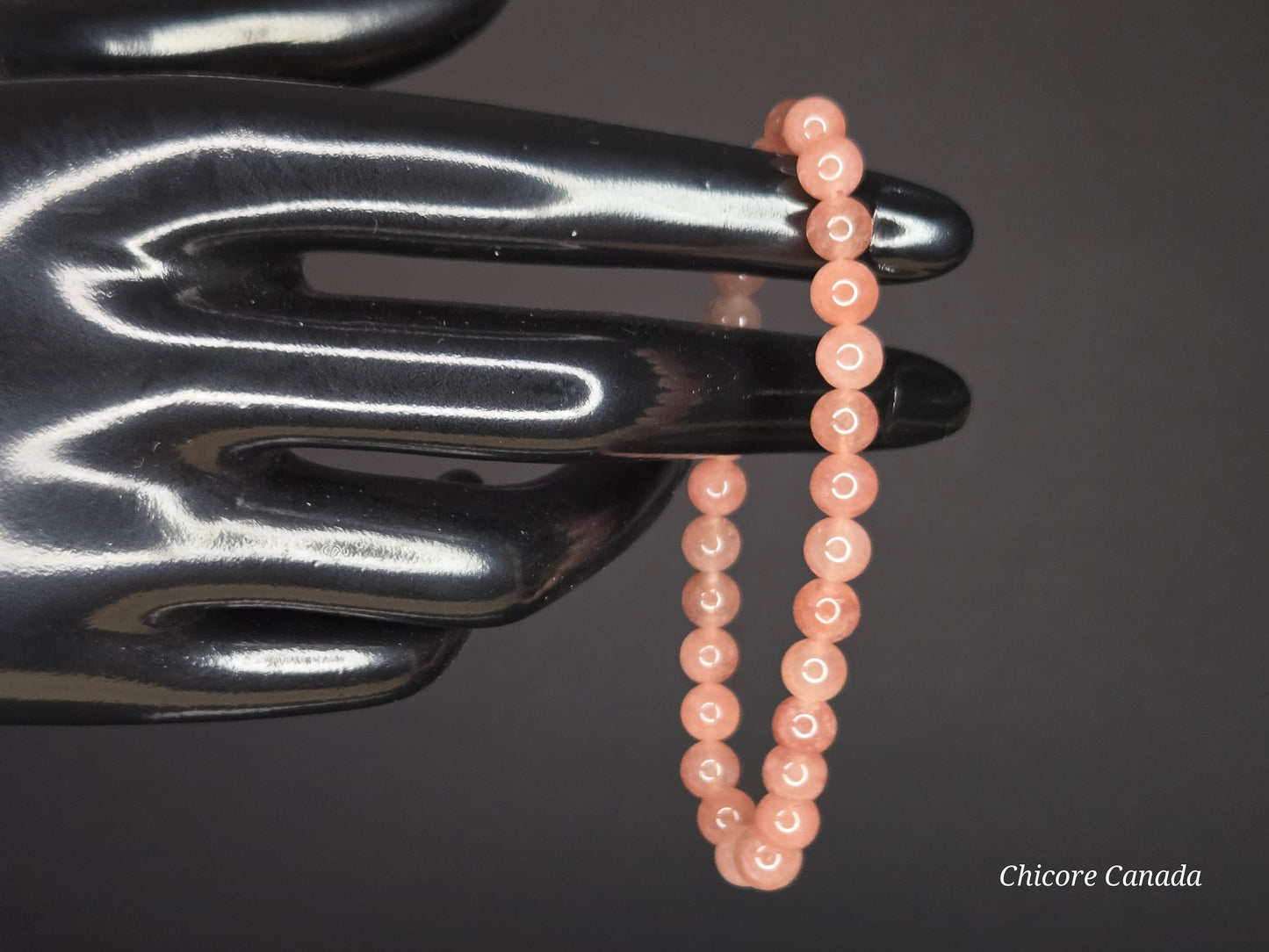 Handcrafted Sunstone Bracelet - Natural Gemstone Elegance for Confidence & Vitality