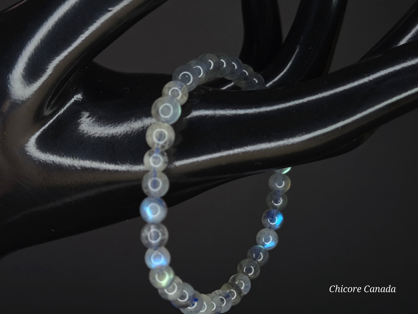Lunar Elegance: Handmade Delicate Moonstone Bracelet