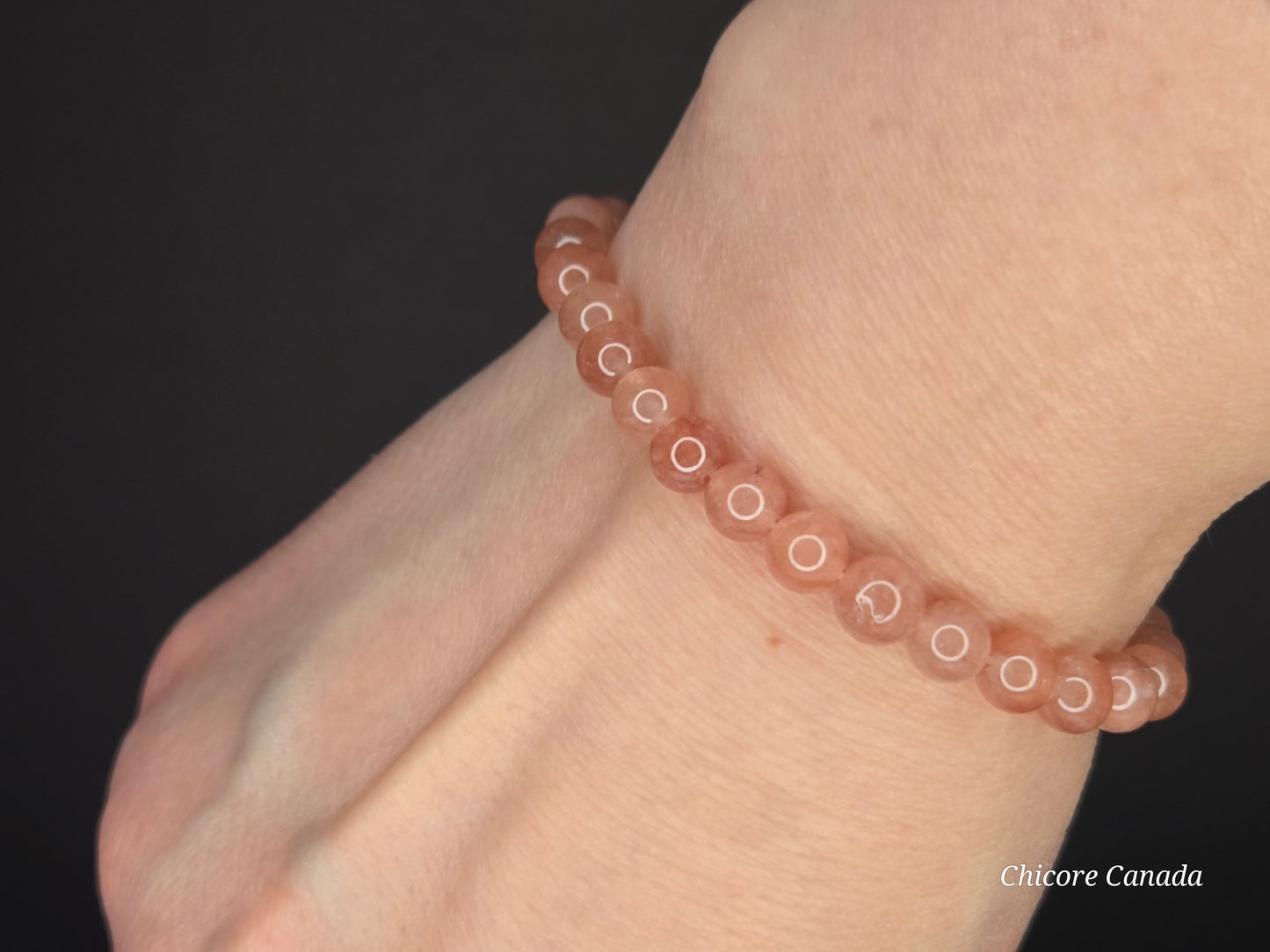 Handcrafted Sunstone Bracelet - Natural Gemstone Elegance for Confidence & Vitality