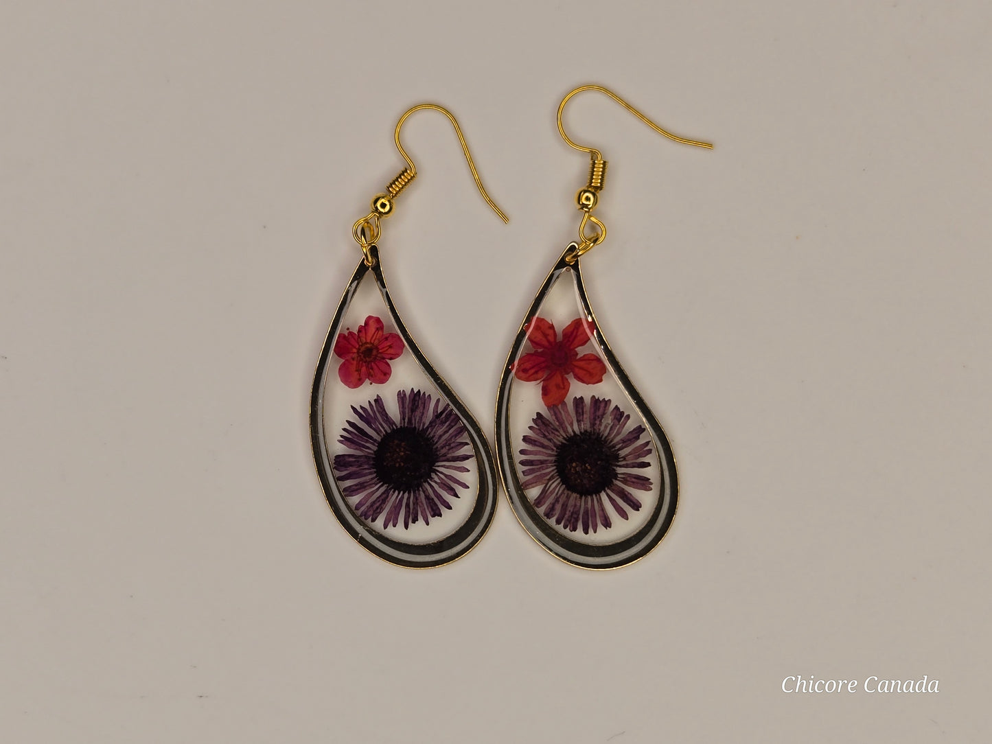 Handmade Luxurious Resin Drop Earrings: Timeless Elegance Redefined