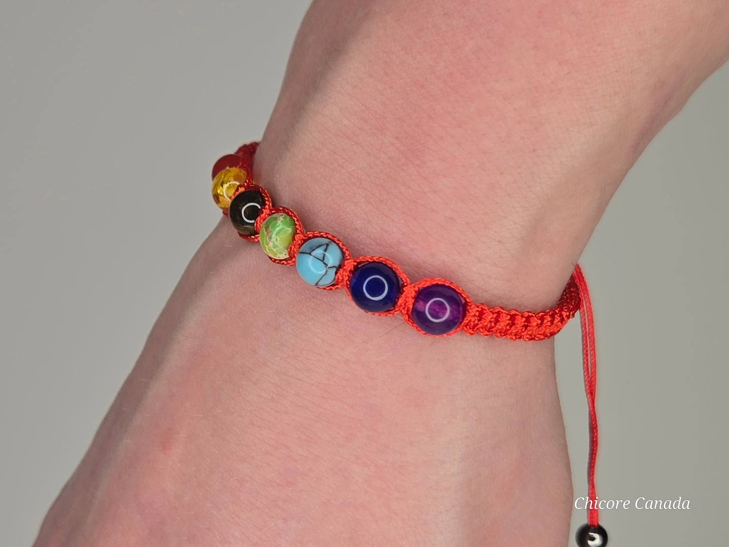 Color Your Spirit – 7 Chakra Stone Bracelet