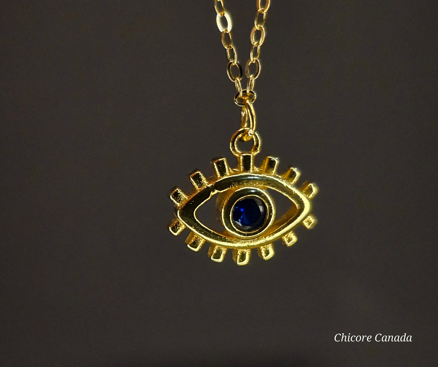 Sterling Silver Adjustable Bracelet with Protective Evil Eye Charm