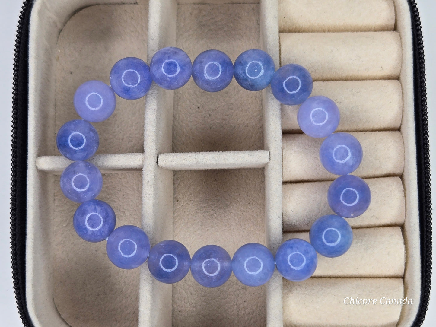 Ocean Calm – Natural Aquamarine Bracelet