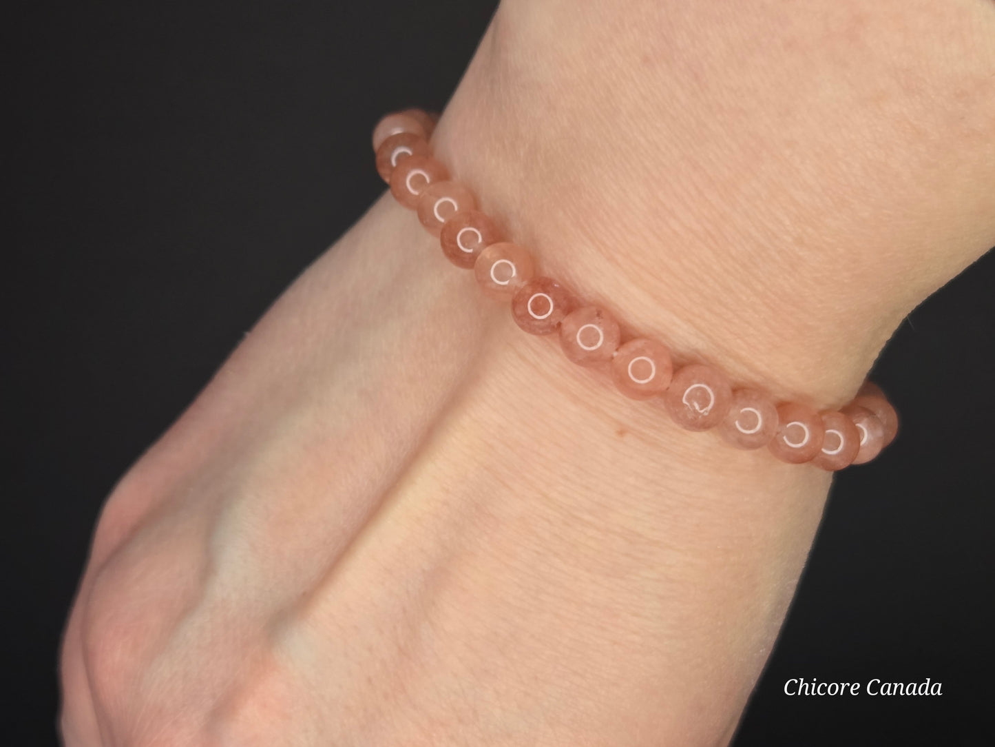 Handcrafted Sunstone Bracelet - Natural Gemstone Elegance for Confidence & Vitality