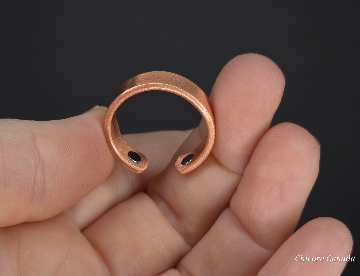 Adjustable Copper Magnetic Wellness Ring - Timeless Balance