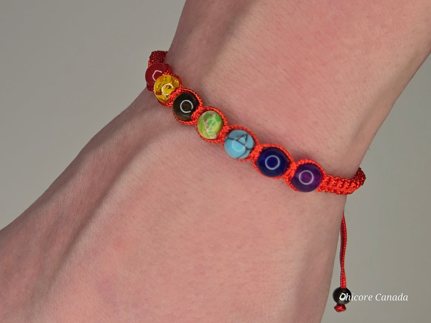 Color Your Spirit – 7 Chakra Stone Bracelet