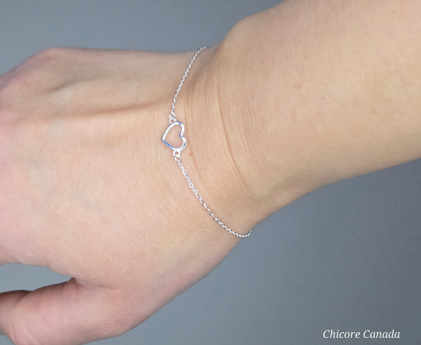 Sweet Heart – 925 Sterling Silver Charm Bracelet