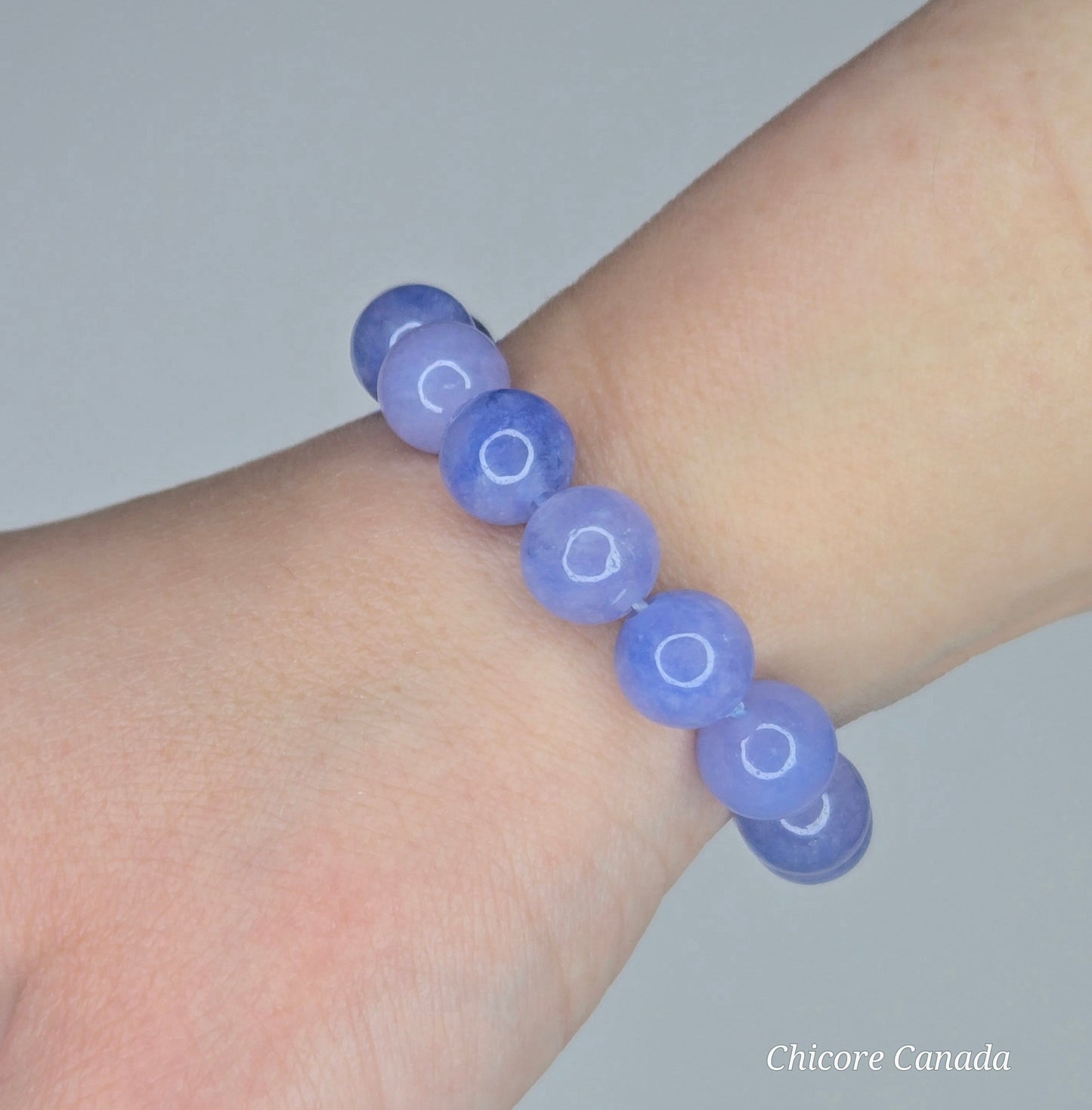 Ocean Calm – Natural Aquamarine Bracelet