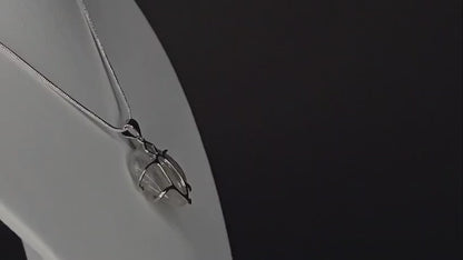 Collier pendentif en pierre de lune naturelle fait main - Design élégant et délicat
