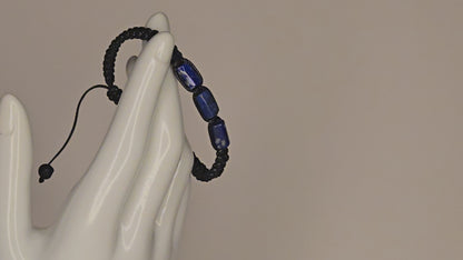 Lapis Lazuli Bracelet for Him - A Bold Expression of Wisdom & Strength