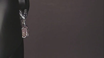 Boucles d'oreilles en quartz rose – Bijoux élégants et délicats