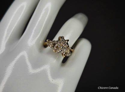 Handmade Raw Pyrite Ring – Bold, Elegant, and Naturally Radiant Statement Jewelry