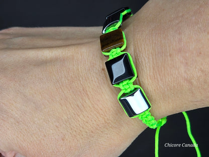 A Triple Power Protection Bracelet – Obsidian, Hematite & Tiger’s Eye Energy Shield