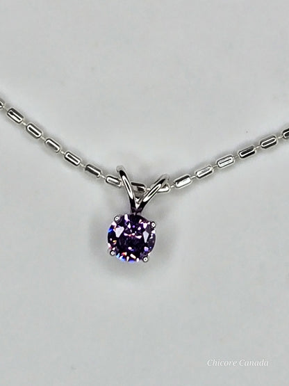 Bracelet ajustable élégant en argent sterling 925 avec breloque délicate en zircone cubique