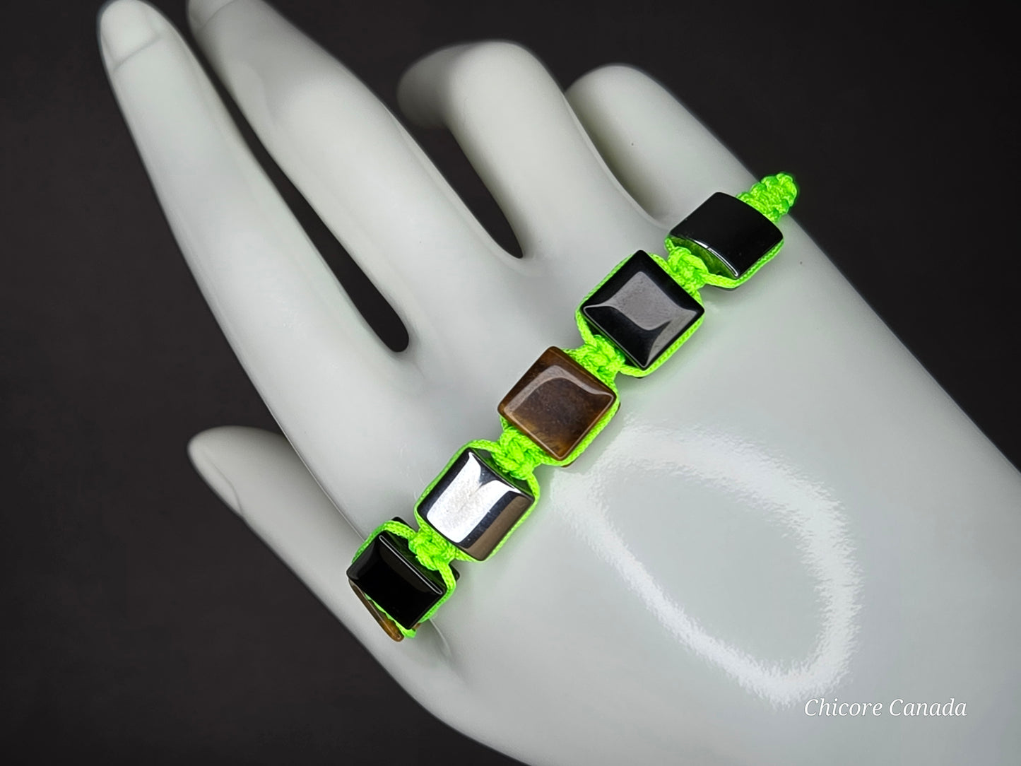 A Triple Power Protection Bracelet – Obsidian, Hematite & Tiger’s Eye Energy Shield