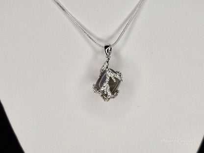 Collier pendentif en pierre de lune naturelle fait main exquis – une touche d’élégance intemporelle