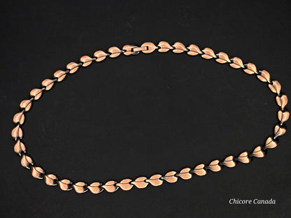 Adjustable Magnetic Necklace with 41 Magnets - Sleek Unisex Design