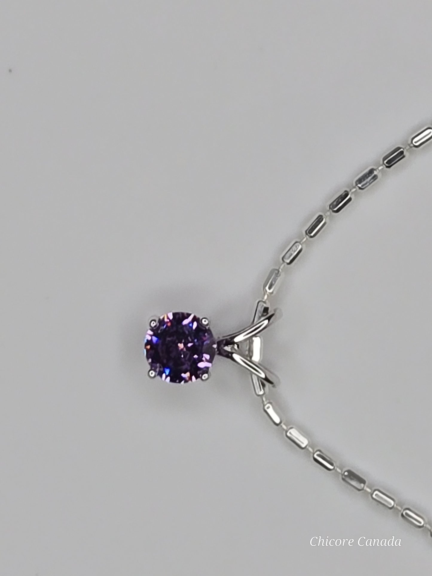 Bracelet ajustable élégant en argent sterling 925 avec breloque délicate en zircone cubique