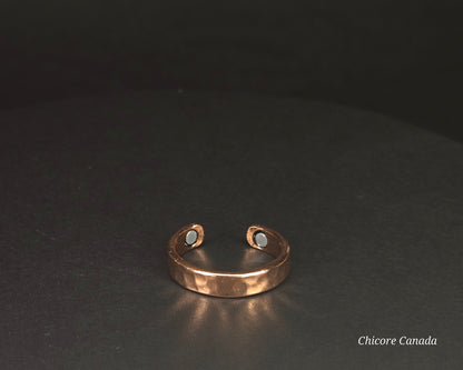 Magnetic Copper Adjustable Band – Stylish Wellness Ring