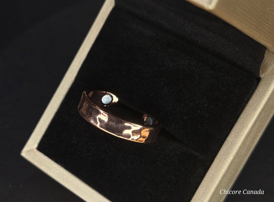 Magnetic Copper Adjustable Band – Stylish Wellness Ring