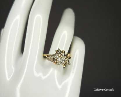 Handmade Raw Pyrite Ring – Bold, Elegant, and Naturally Radiant Statement Jewelry