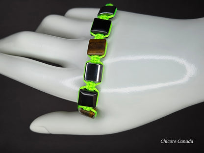 A Triple Power Protection Bracelet – Obsidian, Hematite & Tiger’s Eye Energy Shield