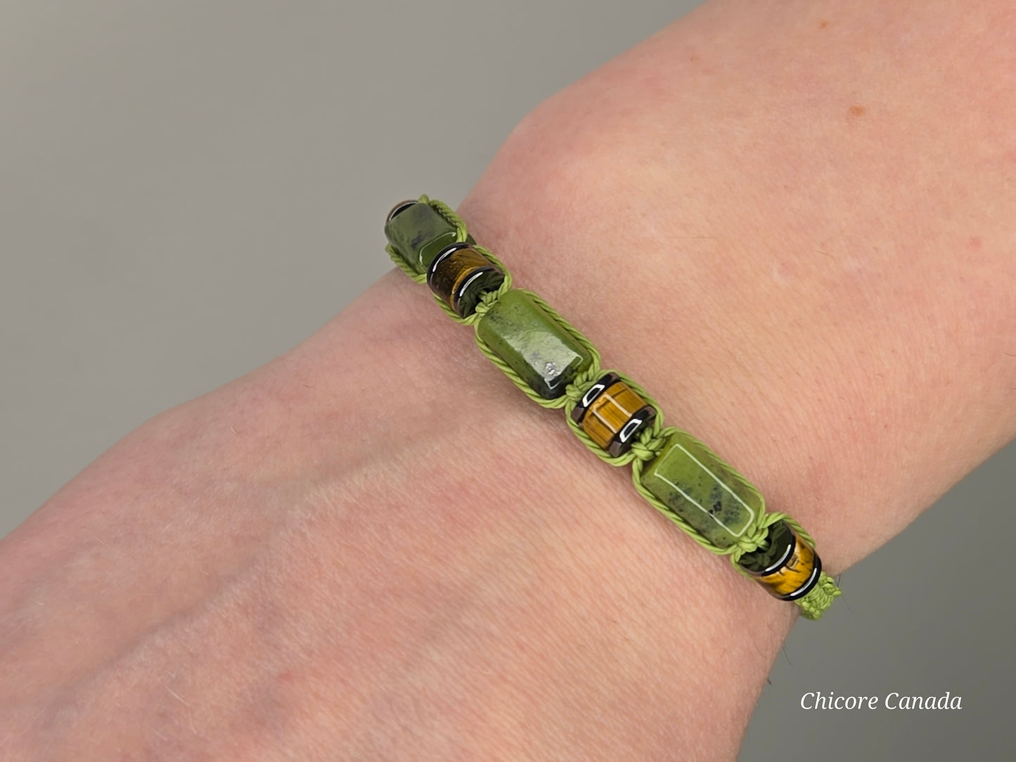 Balance & Bravery: Jade and Tiger’s Eye Healing Bracelet