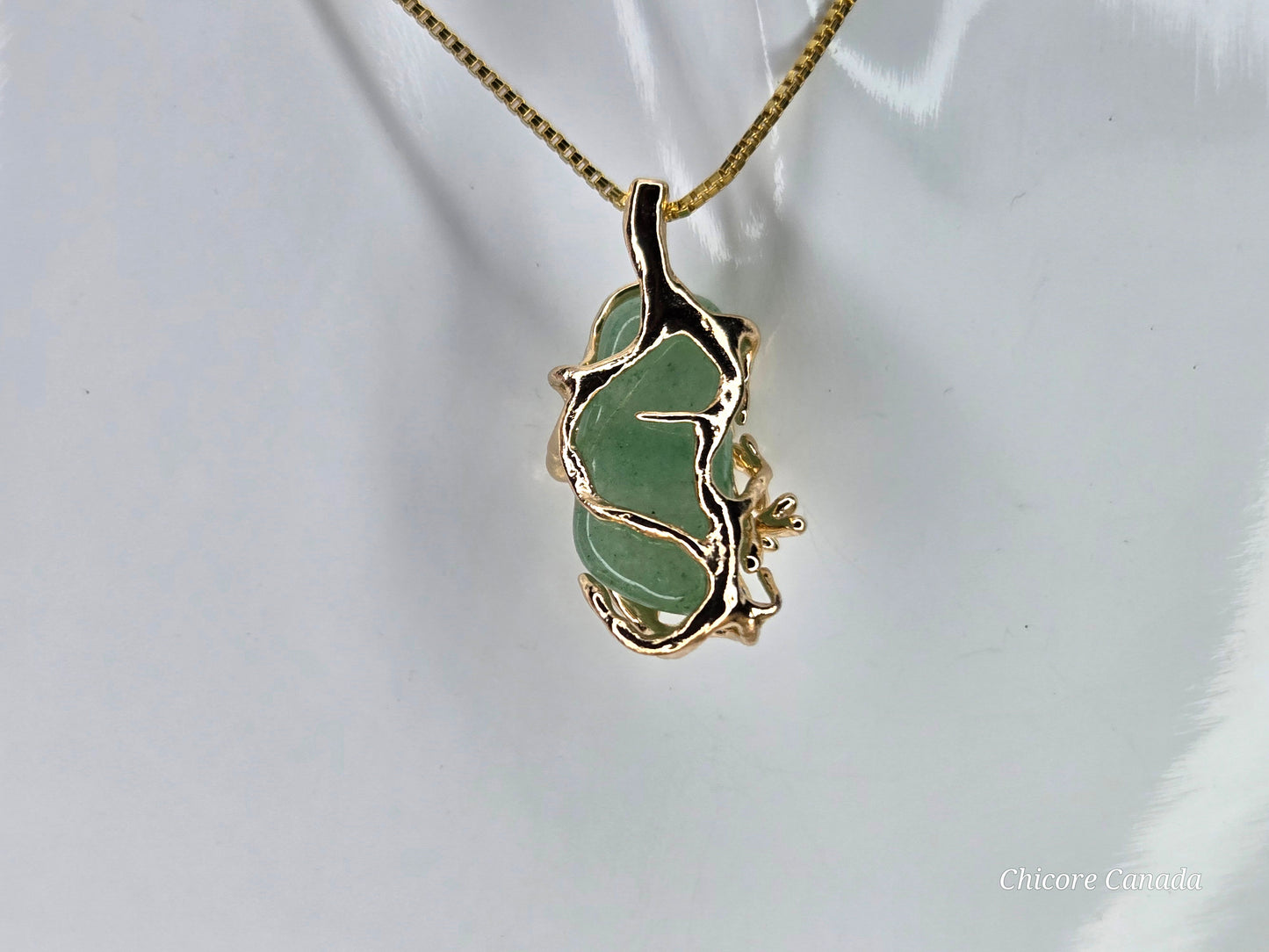 Enchanted Handmade Natural Jade Pendant with Adjustable Necklace – A Charm of Eternal Magic