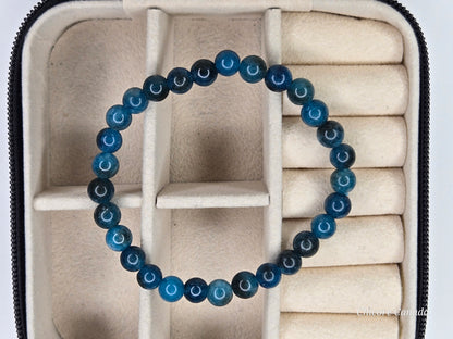 Blue Apatite Handmade Bracelet