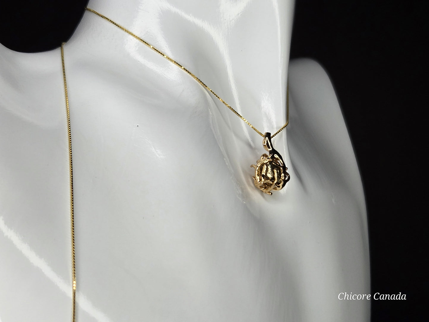 Bold & Brilliant: Raw Pyrite Crystal on 925 Silver Adjustable Necklace