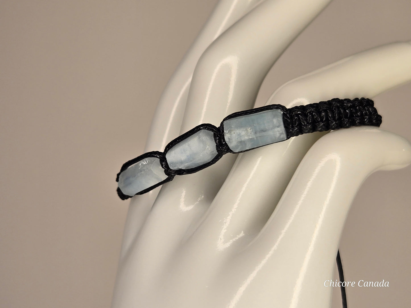 Aquamarine Bracelet for Him - Calm Confidence & Clarity in Every Stone