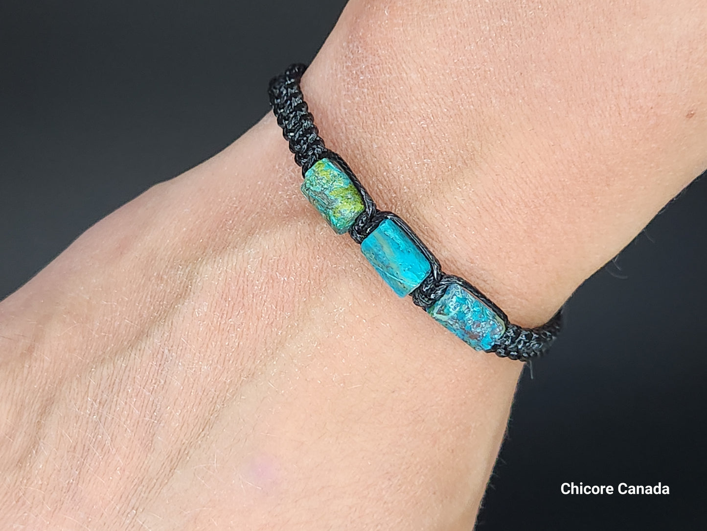 Bracelet raffiné en pierre naturelle Phoenix.