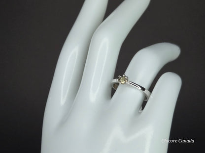 Elegant Touch – Dainty Handmade 925 Sterling Silver Adjustable Ring