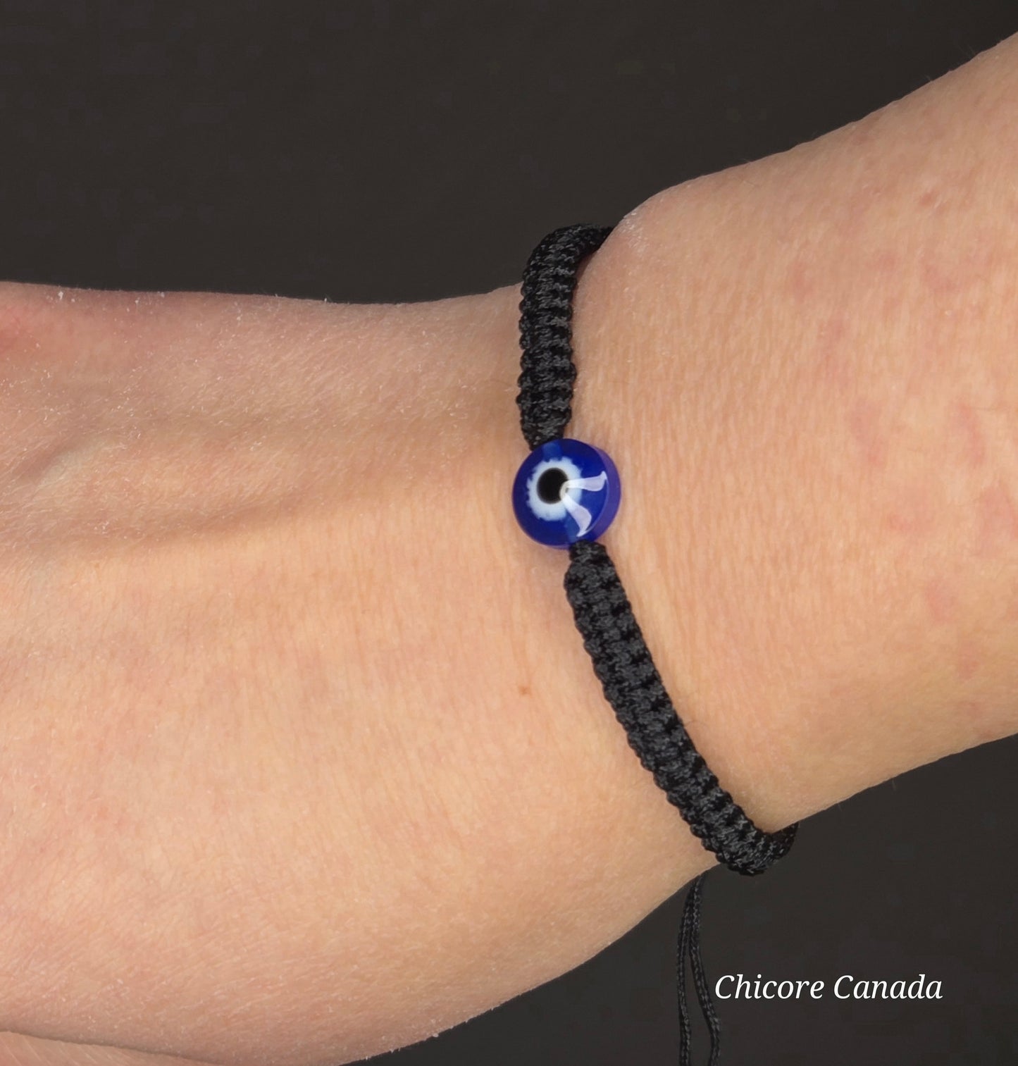 Elegant Evil Eye Adjustable Bracelet for Him & Her – A Sophisticated Symbol of Protection & Connection