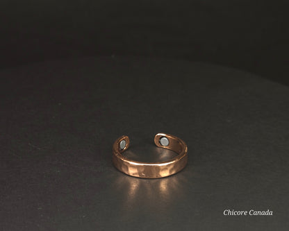 Magnetic Copper Adjustable Band – Stylish Wellness Ring