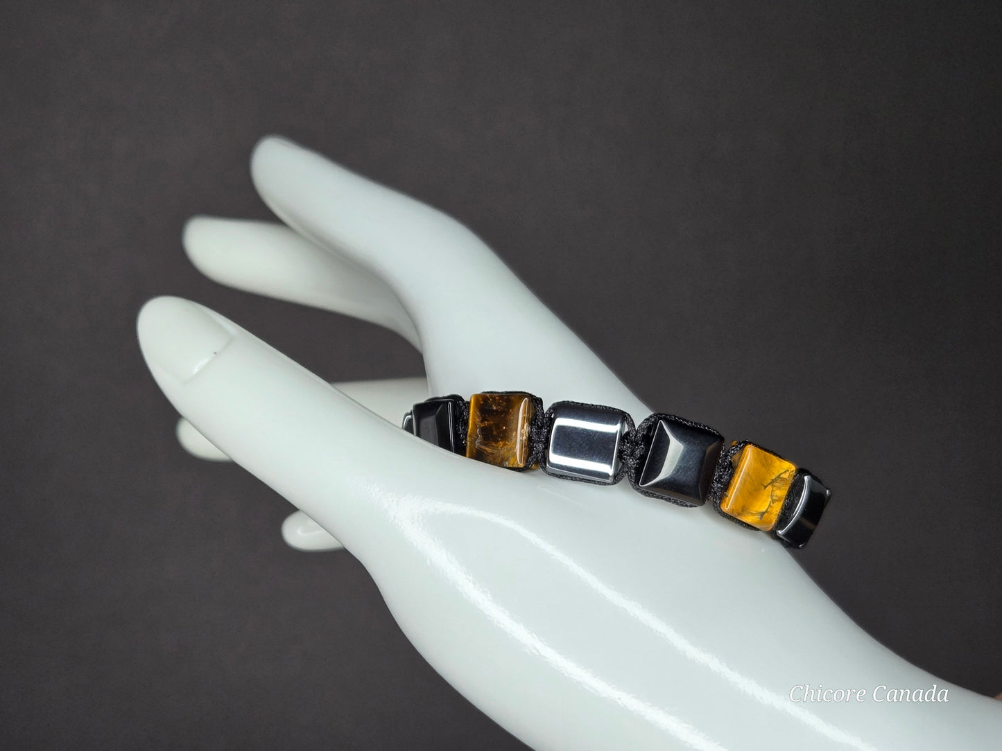 A Triple Power Protection Bracelet – Obsidian, Hematite & Tiger’s Eye Energy Shield