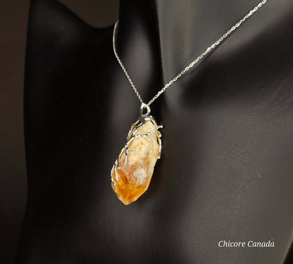 Brazilian Citrine Pendant Necklace: The Golden Gem of Luxury and Prosperity