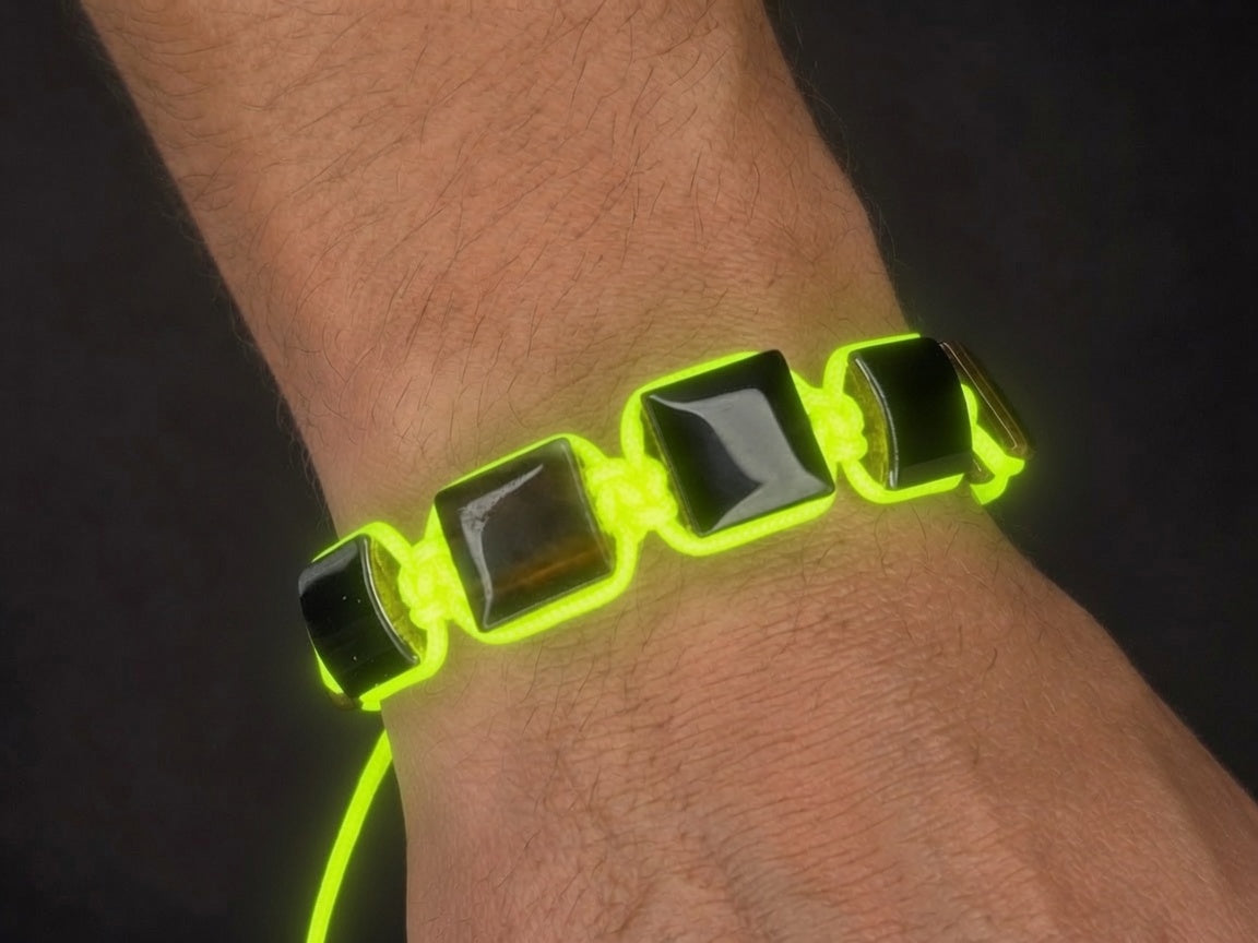 Triple Power Protection Bracelet – Obsidian, Hematite & Tiger’s Eye Energy Shield
