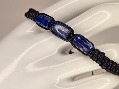 Lapis Lazuli Bracelet for Him - A Bold Expression of Wisdom & Strength