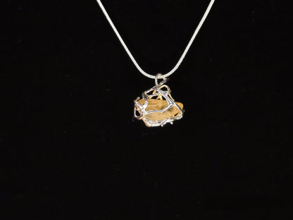 Éclat raffiné : collier en citrine naturelle