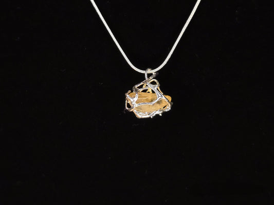 Refined Radiance: Natural Citrine Necklace