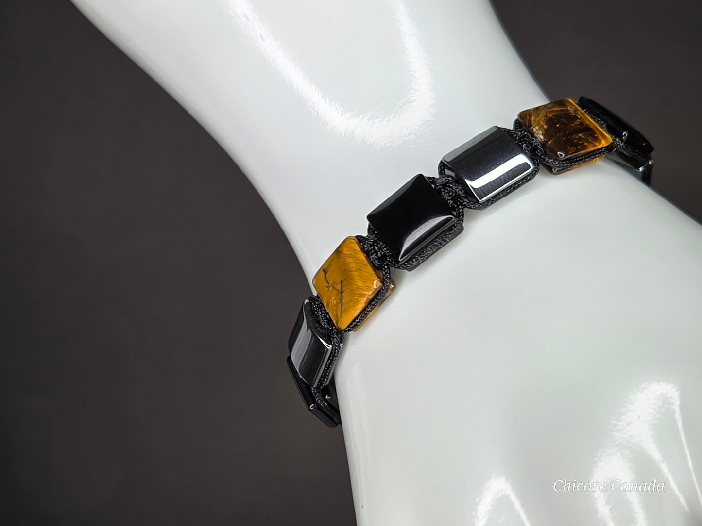 A Triple Power Protection Bracelet – Obsidian, Hematite & Tiger’s Eye Energy Shield