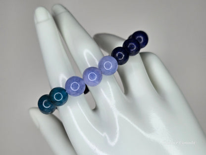 Ocean Mind – Blue Apatite, Lapis Lazuli & Aquamarine Bracelet