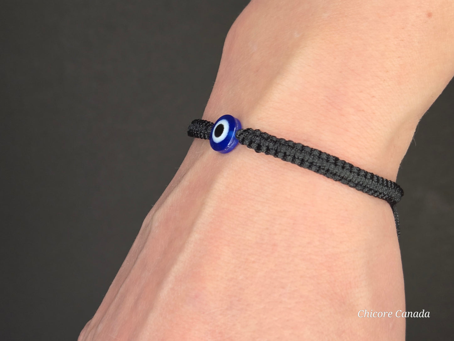Elegant Evil Eye Adjustable Bracelet for Him & Her – A Sophisticated Symbol of Protection & Connection