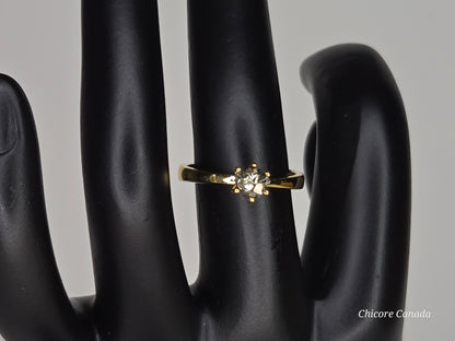 Bague ajustable en pyrite brute faite à la main en argent sterling 925 – Design luxueusement délicat