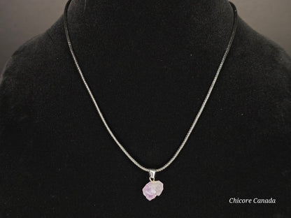 Collier délicat en améthyste