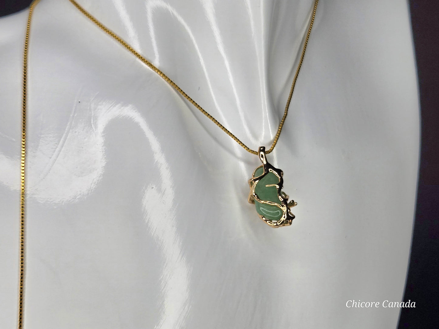 Enchanted Handmade Natural Jade Pendant with Adjustable Necklace – A Charm of Eternal Magic