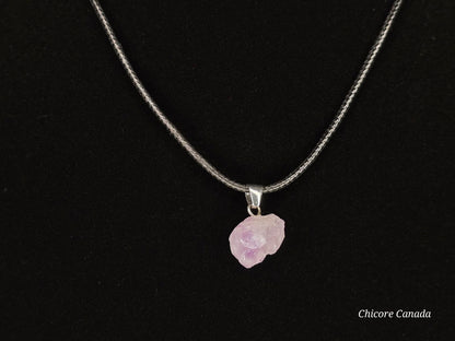 Collier délicat en améthyste